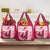 Kentucky Derby Horse Racing Personalized Grocery Bag Pink Out