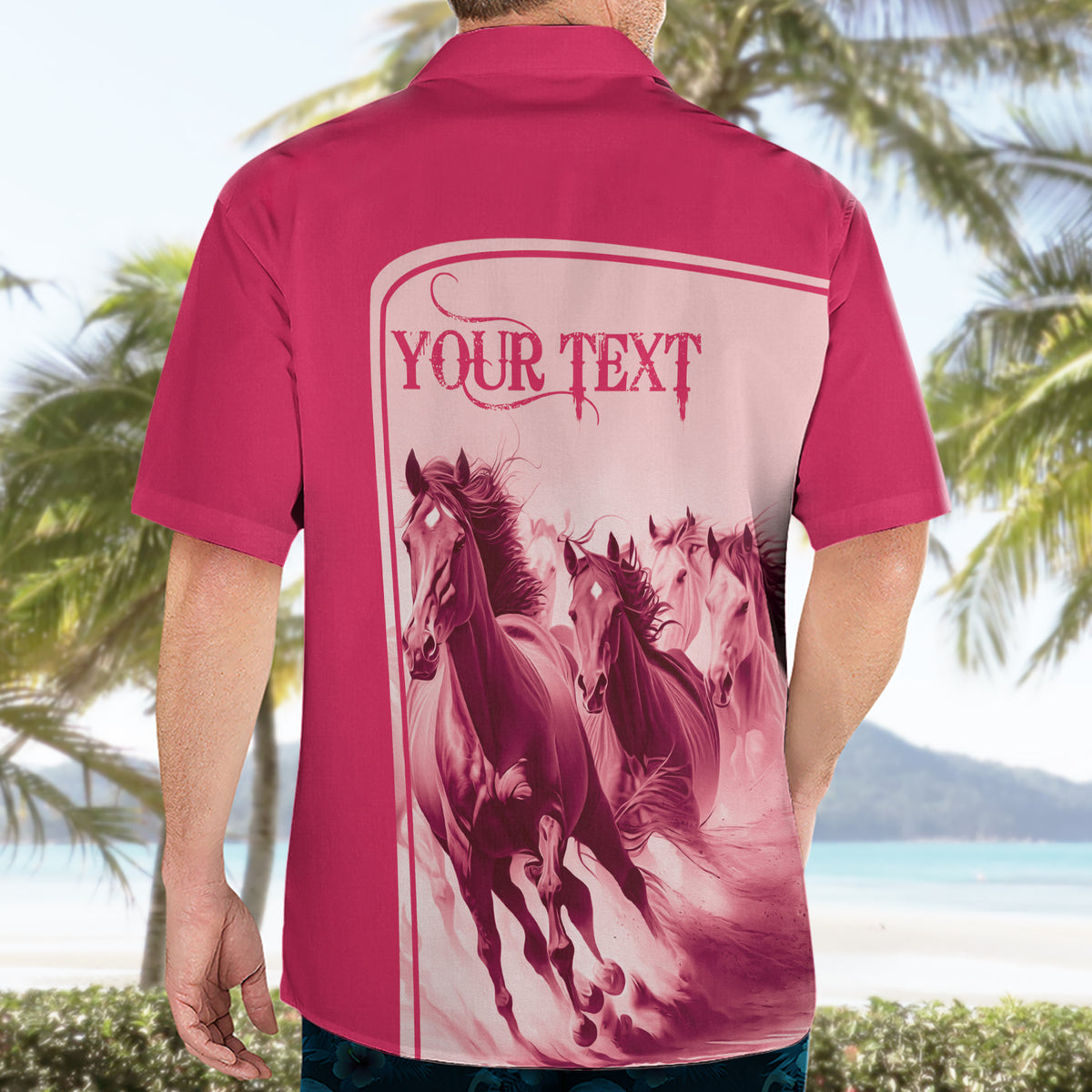 Kentucky Horse Racing Personalized Hawaiian Shirt Pink Out - Wonder Print Shop