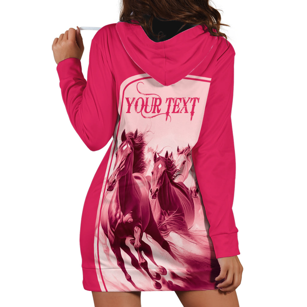 Kentucky Horse Racing Personalized Hoodie Dress Pink Out - Wonder Print Shop