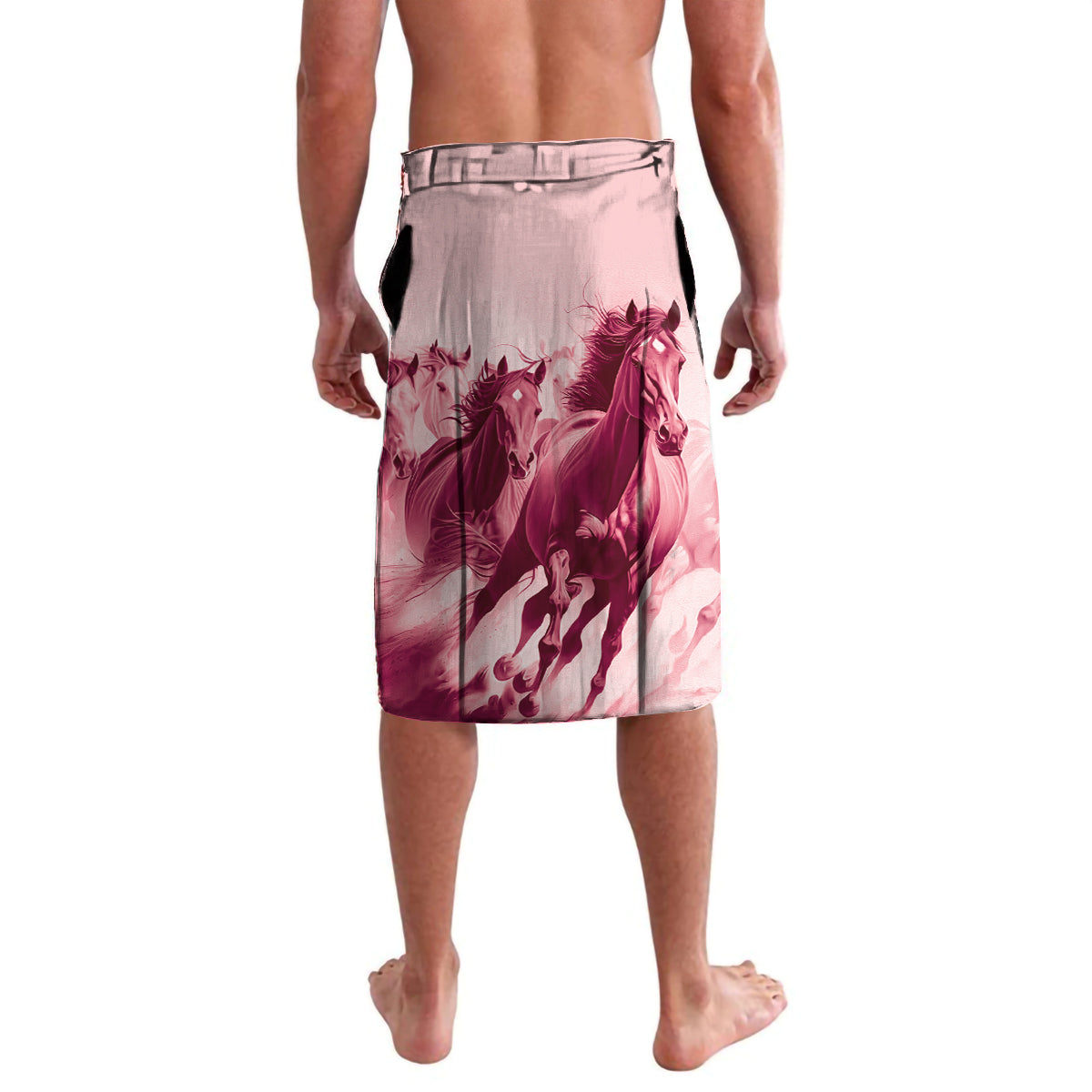 Kentucky Horse Racing Personalized Lavalava Pink Out - Wonder Print Shop