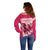 Kentucky Horse Racing Personalized Off Shoulder Sweater Pink Out - Wonder Print Shop