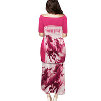 Kentucky Horse Racing Personalized Puletasi Pink Out - Wonder Print Shop