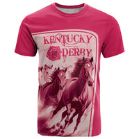 Kentucky Horse Racing Personalized T Shirt Pink Out - Wonder Print Shop