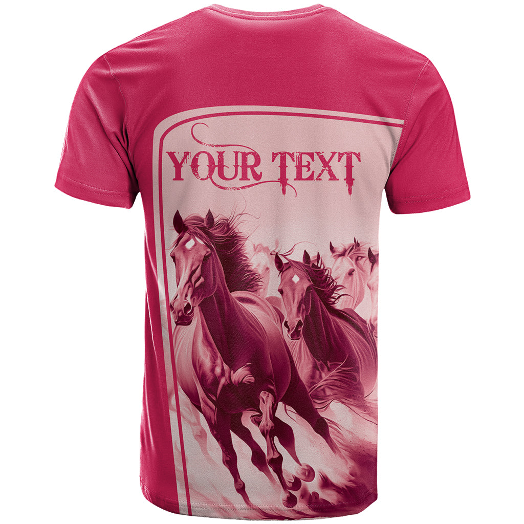 Kentucky Horse Racing Personalized T Shirt Pink Out - Wonder Print Shop