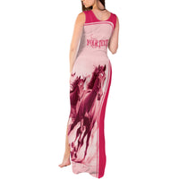 Kentucky Horse Racing Personalized Tank Maxi Dress Pink Out - Wonder Print Shop