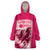 Kentucky Horse Racing Personalized Wearable Blanket Hoodie Pink Out - Wonder Print Shop