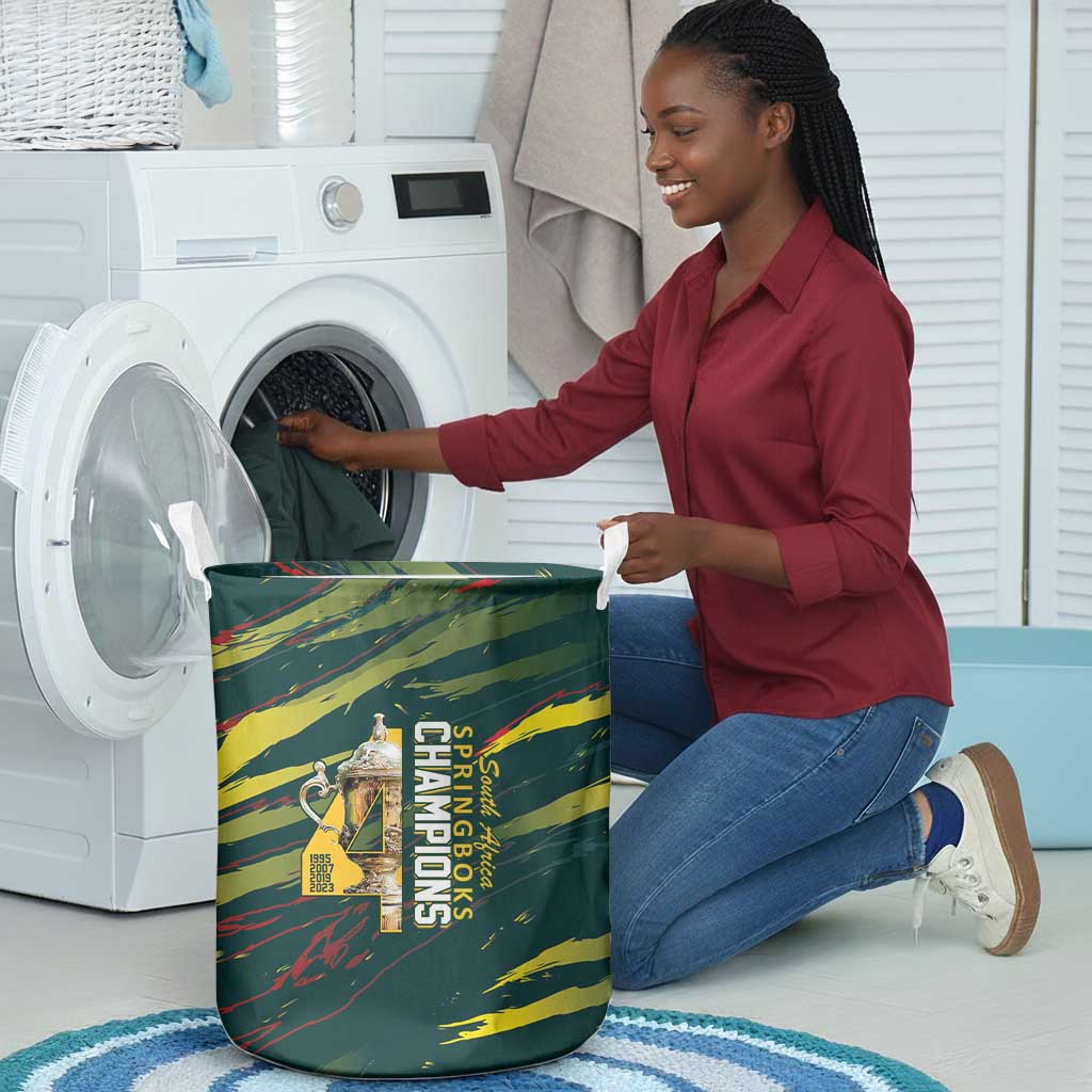 South African Four-time Champions Laundry Basket World Rugby Team Springboks