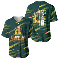 South African Four-time Champions Baseball Jersey World Rugby Team Springboks