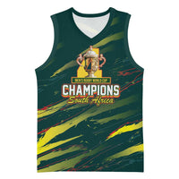 South African Four-time Champions Basketball Jersey World Rugby Team Springboks