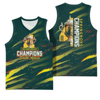 South African Four-time Champions Basketball Jersey World Rugby Team Springboks