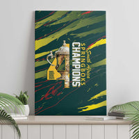 South African Four-time Champions Canvas Wall Art World Rugby Team Springboks