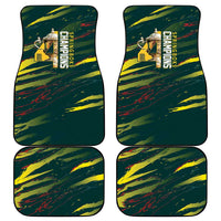 South African Four-time Champions Car Mats World Rugby Team Springboks