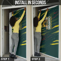 South African Four-time Champions Door Cover World Rugby Team Springboks