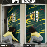 South African Four-time Champions Door Cover World Rugby Team Springboks