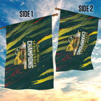 South African Four-time Champions Garden Flag World Rugby Team Springboks