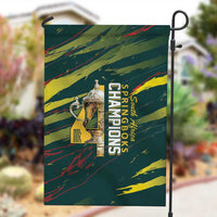 South African Four-time Champions Garden Flag World Rugby Team Springboks
