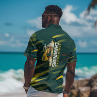 South African Four-time Champions Hawaiian Shirt World Rugby Team Springboks