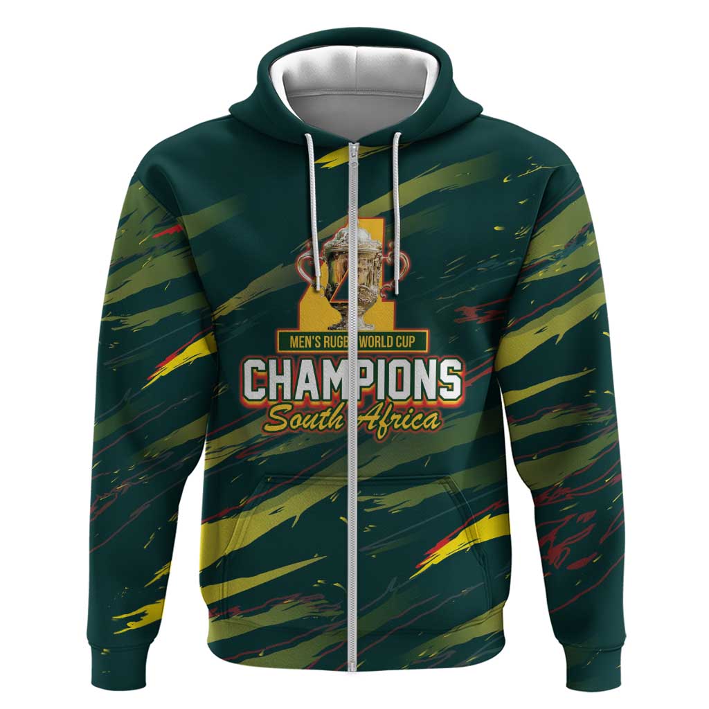 South African Four-time Champions Hoodie World Rugby Team Springboks