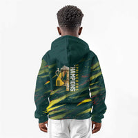 South African Four-time Champions Kid Hoodie World Rugby Team Springboks