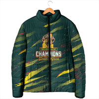 South African Four-time Champions Padded Jacket World Rugby Team Springboks