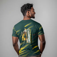 South African Four-time Champions T shirt World Rugby Team Springboks