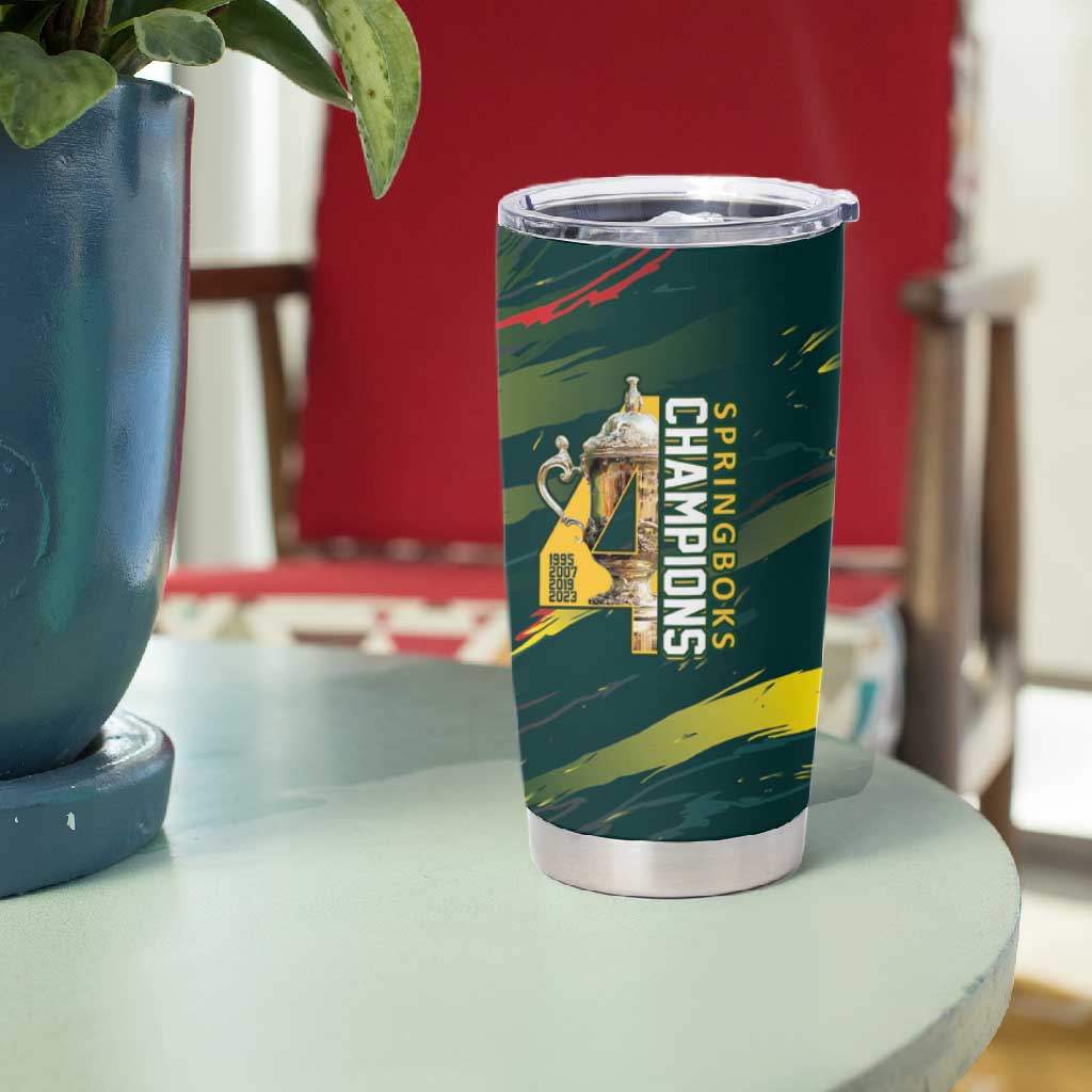 South African Four-time Champions Tumbler Cup World Rugby Team Springboks