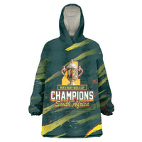 South African Four-time Champions Wearable Blanket Hoodie World Rugby Team Springboks