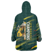 South African Four-time Champions Wearable Blanket Hoodie World Rugby Team Springboks