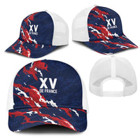 France Rugby Pride Mesh Trucker Cap XV de France Flame Fire Style