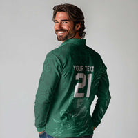 Custom Ireland Rugby Pride Long Sleeve Polo Shirt Celtic Shamrock Flame Fire Style