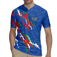 Custom Italy Rugby Pride Rugby Jersey Gli Azzurri Flame Fire Style