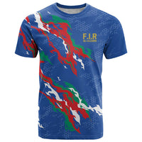 Custom Italy Rugby Pride T Shirt Gli Azzurri Flame Fire Style