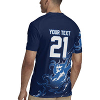 Custom Scotland Rugby Pride Rugby Jersey Thistle Flame Fire Style