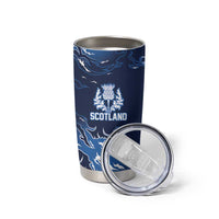 Custom Scotland Rugby Pride Tumbler Cup Thistle Flame Fire Style