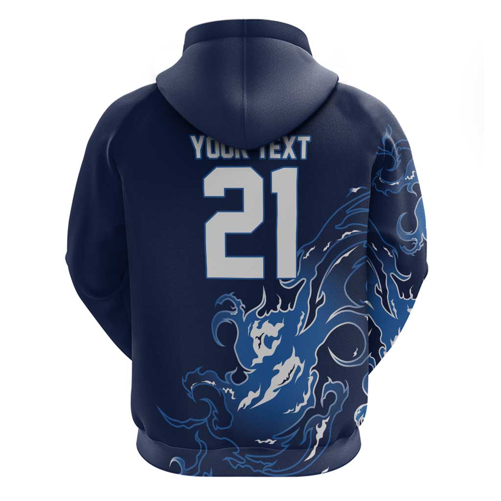 Custom Scotland Rugby Pride Zip Hoodie Thistle Flame Fire Style