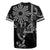 Filipino Sun Tribal Tattoo Rugby Jersey Philippines Inspired Barong Simple Black - Wonder Print Shop