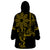 Filipino Sun Tribal Tattoo Wearable Blanket Hoodie Philippines Inspired Barong Simple Gold - Wonder Print Shop