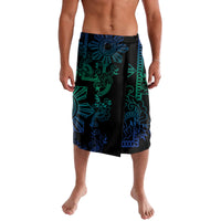 Filipino Sun Tribal Tattoo Lavalava Philippines Inspired Barong Blue Art - Wonder Print Shop