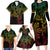 Filipino Sun Tribal Tattoo Family Matching Long Sleeve Bodycon Dress and Hawaiian Shirt Philippines Inspired Barong Reggae Art LT9 - Wonder Print Shop