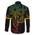 Filipino Sun Tribal Tattoo Family Matching Off The Shoulder Long Sleeve Dress and Hawaiian Shirt Philippines Inspired Barong Reggae Art - Wonder Print Shop