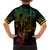 Filipino Sun Tribal Tattoo Family Matching Off Shoulder Maxi Dress and Hawaiian Shirt Philippines Inspired Barong Reggae Art LT9 - Wonder Print Shop