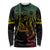 Filipino Sun Tribal Tattoo Long Sleeve Shirt Philippines Inspired Barong Reggae Art - Wonder Print Shop