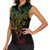 Filipino Sun Tribal Tattoo Women Sleeveless Polo Shirt Philippines Inspired Barong Reggae Art - Wonder Print Shop