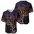 Filipino Sun Tribal Tattoo Baseball Jersey Philippines Inspired Barong Pink Art LT9 - Wonder Print Shop