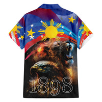Philippines Lion and Eagle 1898 Family Matching Long Sleeve Bodycon Dress and Hawaiian Shirt Pilipinas Maligayang Araw ng Kalayaan LT9 - Wonder Print Shop