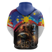 Philippines Lion and Eagle 1898 Hoodie Pilipinas Maligayang Araw ng Kalayaan - Wonder Print Shop