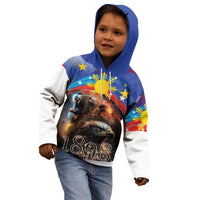 Philippines Lion and Eagle 1898 Kid Hoodie Pilipinas Maligayang Araw ng Kalayaan - Wonder Print Shop