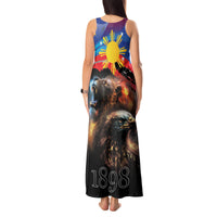 Philippines Lion and Eagle 1898 Tank Maxi Dress Pilipinas Maligayang Araw ng Kalayaan - Wonder Print Shop