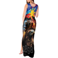 Philippines Lion and Eagle 1898 Tank Maxi Dress Pilipinas Maligayang Araw ng Kalayaan - Wonder Print Shop