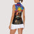 Philippines Lion and Eagle 1898 Women Sleeveless Polo Shirt Pilipinas Maligayang Araw ng Kalayaan - Wonder Print Shop